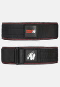 Gorilla Wear Halterriem - 4 Inch Premium Leather Lifting Belt - Zwart - Hoofdafbeelding