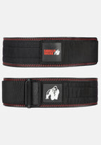 Gorilla Wear Halterriem - 4 Inch Premium Leather Lifting Belt - Zwart - Hoofdafbeelding