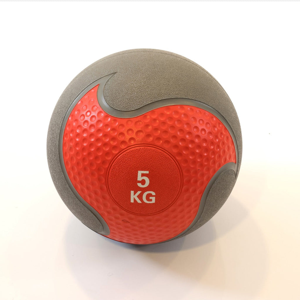 Muscle Power Rubber Medicijnbal - 5 kg - Hoofdafbeelding