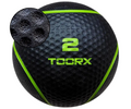 Toorx Fitness Medicine Ball - Zwart/Groen - 2 kg - Hoofdafbeelding
