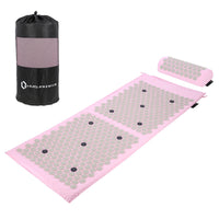 HMS Premium Spijkermat met Spijkerkussen - Roze/Grijs - Hoofdafbeelding