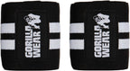 Gorilla Wear Ankle Wraps - Zwart/Wit - Hoofdafbeelding