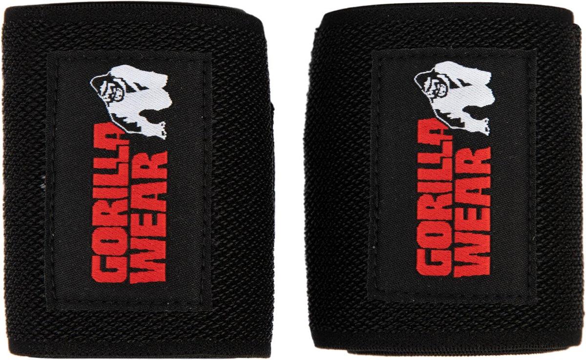 Gorilla Wear Ankle Wraps - Zwart - Hoofdafbeelding
