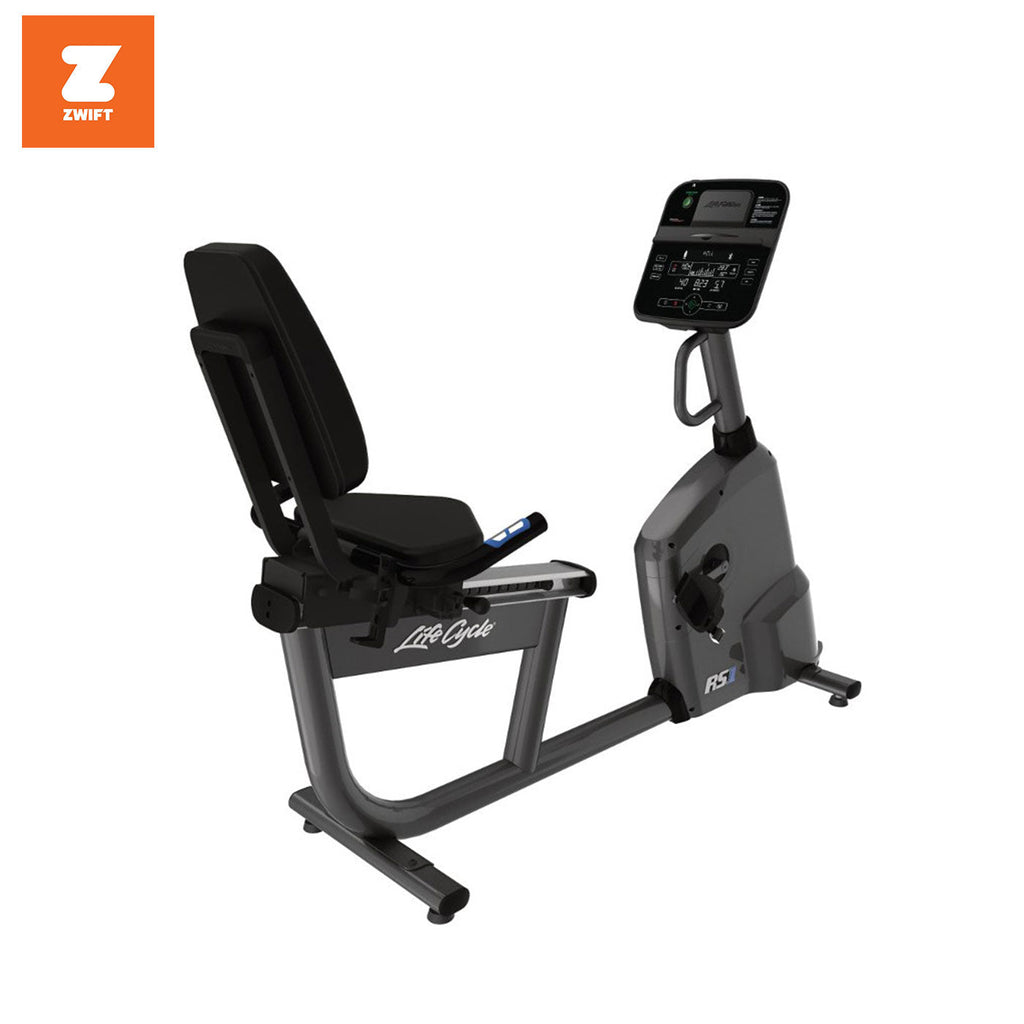 Life Fitness RS1 Track Connect Ligfiets - Hoofdafbeelding