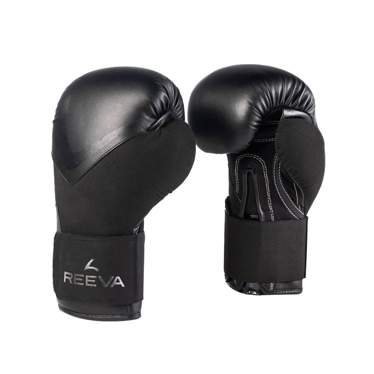 Reeva Bokshandschoenen - Leer - Zwart - Hoofdafbeelding