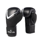 Reeva Bokshandschoenen - Leer - Zilver - Hoofdafbeelding
