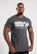 Gorilla Wear Classic T-shirt - Donkergrijs - Hoofdafbeelding