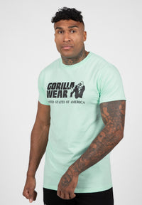 Gorilla Wear Classic T-shirt - Mint - Hoofdafbeelding