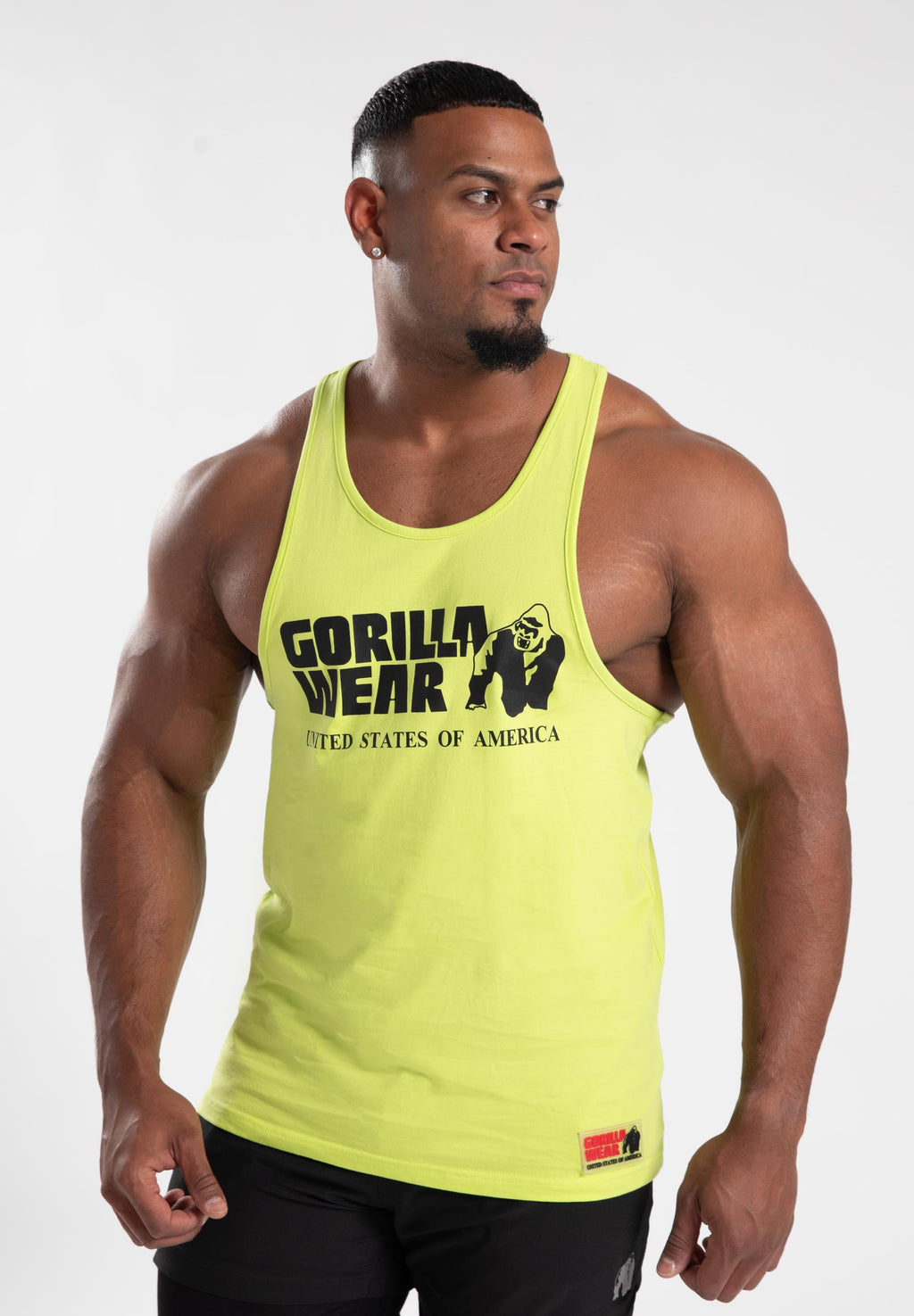 Gorilla Wear Classic Tank Top - Wild Lime - Hoofdafbeelding