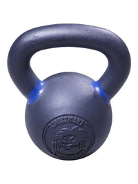Lifemaxx Crossmaxx Kettlebell - Gietijzer met Poedercoating - 12 kg - Hoofdafbeelding