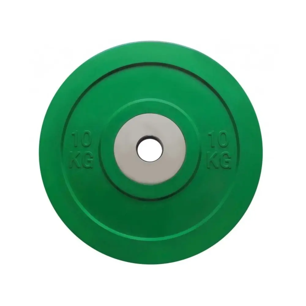 Toorx Fitness Bumper Plate - Olympische Halterschijf - 10 kg - Hoofdafbeelding