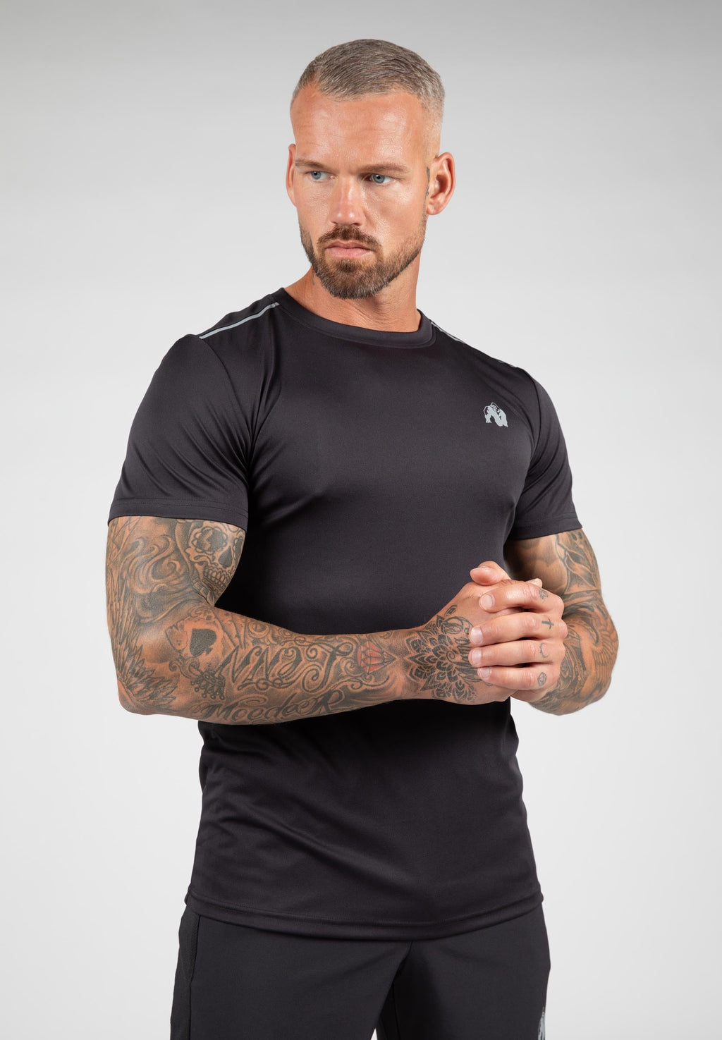 Gorilla Wear Easton T-shirt - Zwart - Hoofdafbeelding