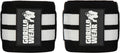 Gorilla Wear Elbow Wraps - Zwart/Wit - Hoofdafbeelding