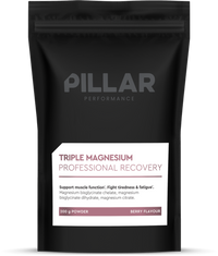 PILLAR Performance Triple Magnesium Poeder - 200 gr - Berry - Hoofdafbeelding