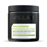 PILLAR Performance Triple Magnesium Poeder - 200 gr - Pineapple & Coconut - Vooraanzicht