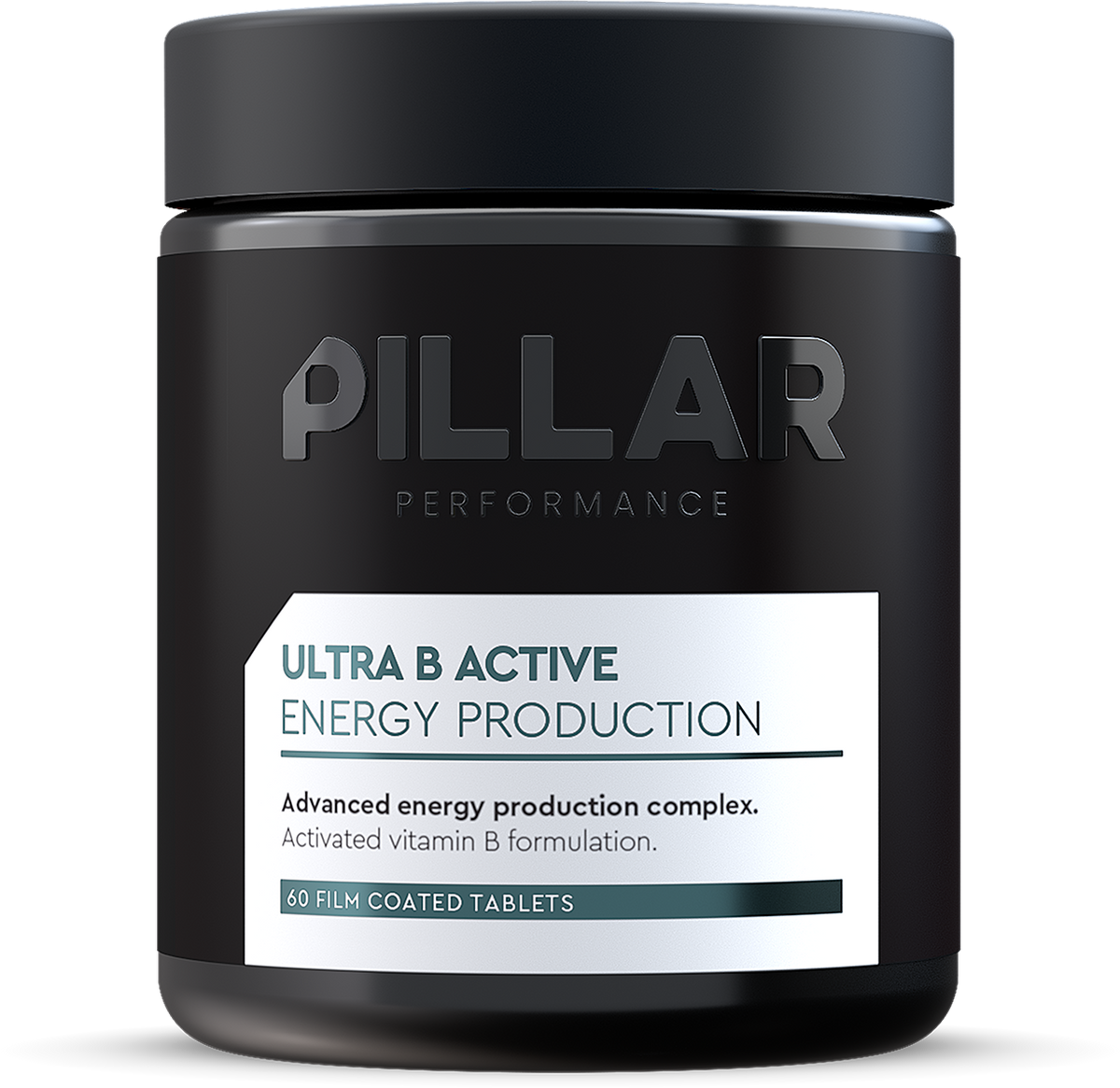 PILLAR Performance Ultra B Active - 60 Tabletten - Vooraanzicht