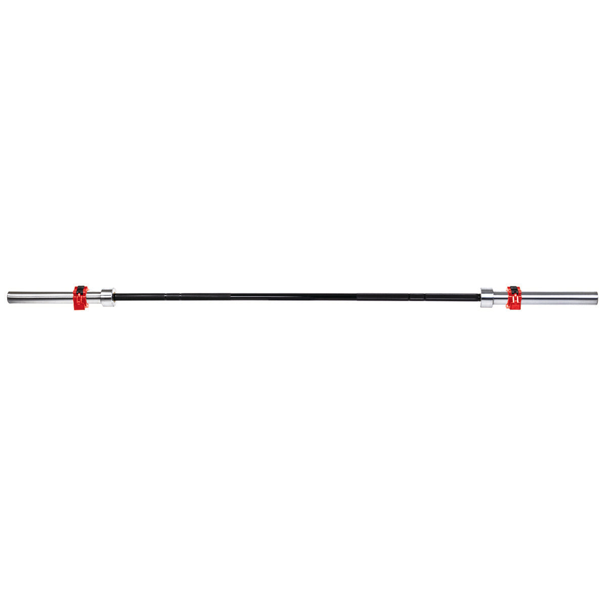 HMS Premium Olympische Halterstang - 50 mm - 201 cm - Rood - Hoofdafbeelding