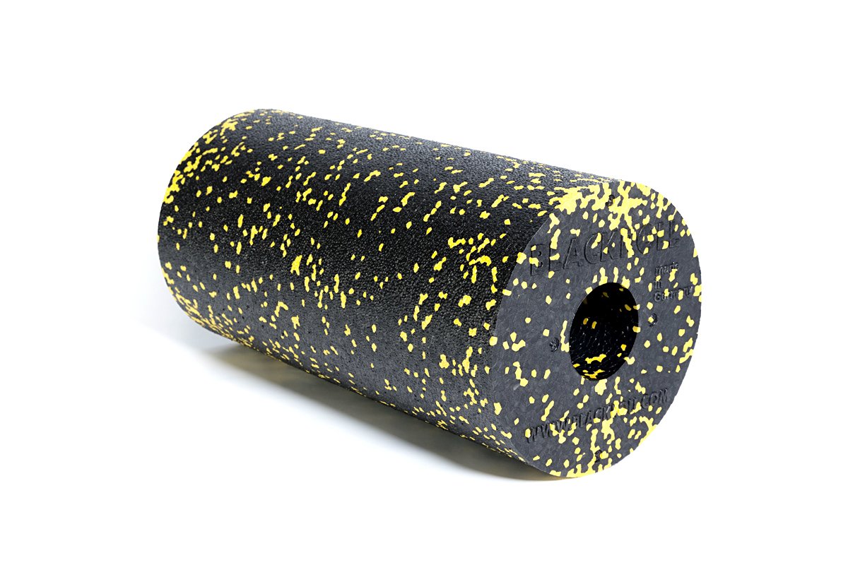 Blackroll Standard Foam Roller - 30 cm - Zwart/Geel - Hoofdafbeelding