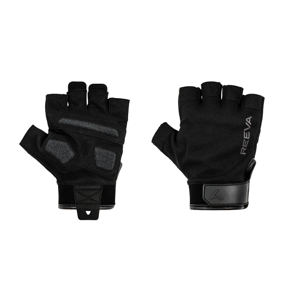 Reeva R-Grip Fitness Handschoenen - Zwart - Hoofdafbeelding
