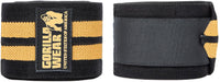 Gorilla Wear Knee Wraps - Zwart/Goud - Hoofdafbeelding