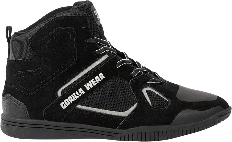 Gorilla Wear Troy High Tops Sportschoenen - Zwart/Grijs - Hoofdafbeelding