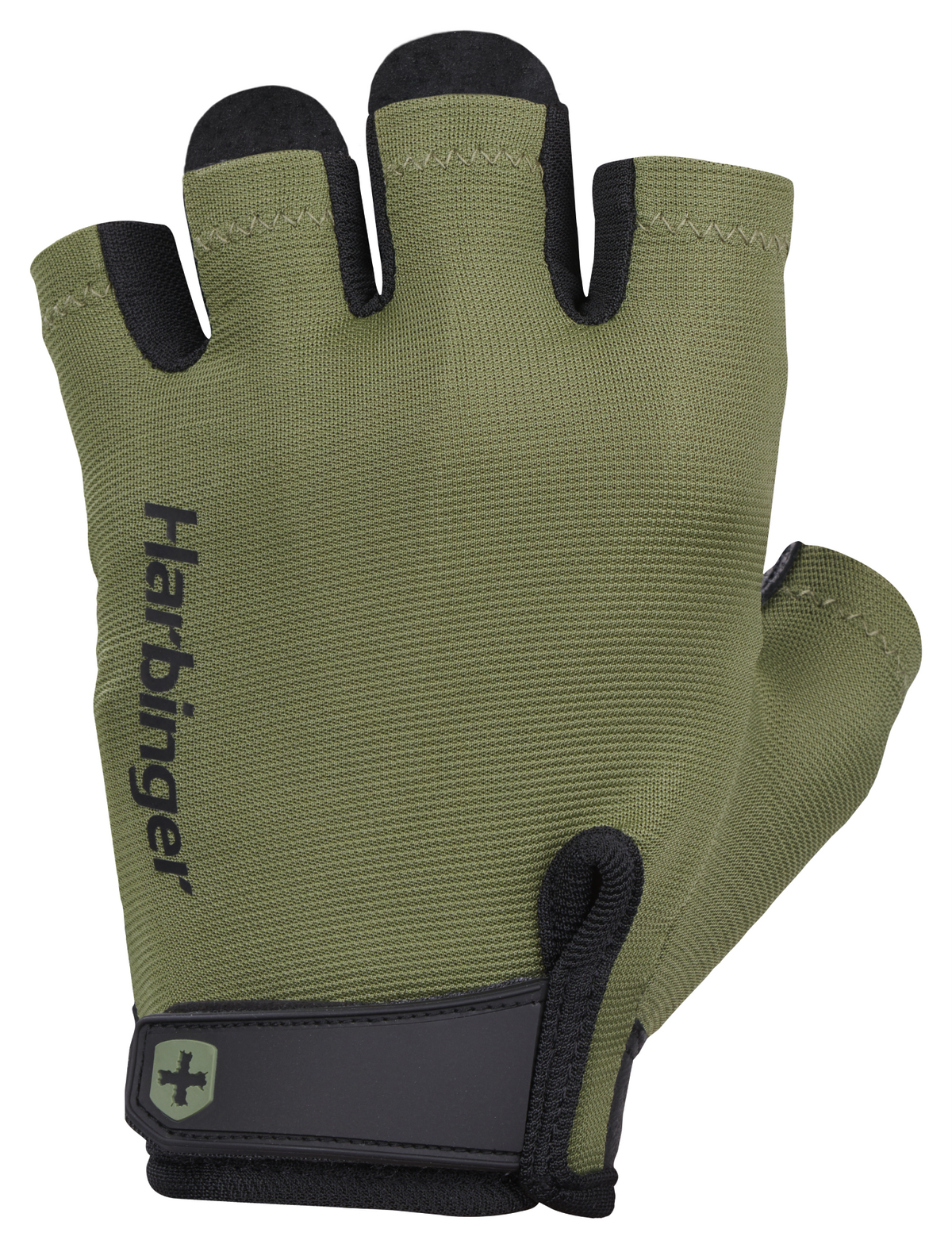 Harbinger Power 2.0 Unisex Fitness Handschoenen - Groen - Vooraanzicht