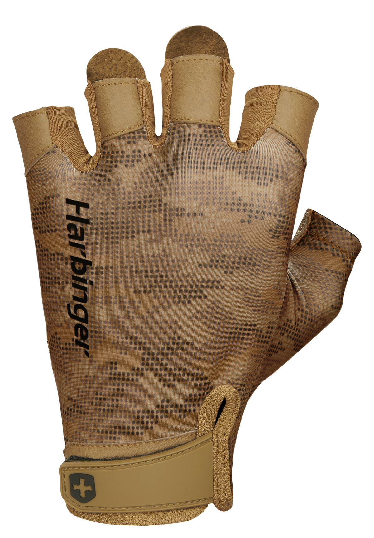 Harbinger Pro 2.0 Unisex Fitness Handschoenen - Bruin - Vooraanzicht