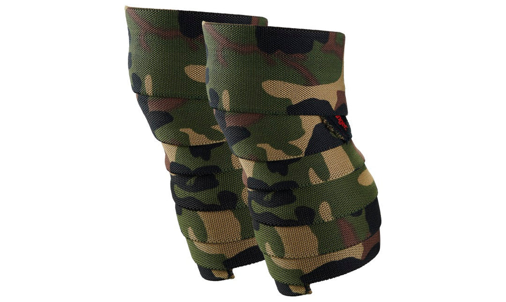 Harbinger Red Line Knee Wraps - Camouflage - Hoofdafbeelding