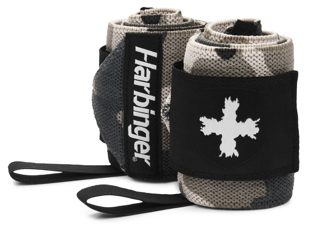 Harbinger Red Line Wrist Wraps - Grijs Camouflage - Hoofdafbeelding