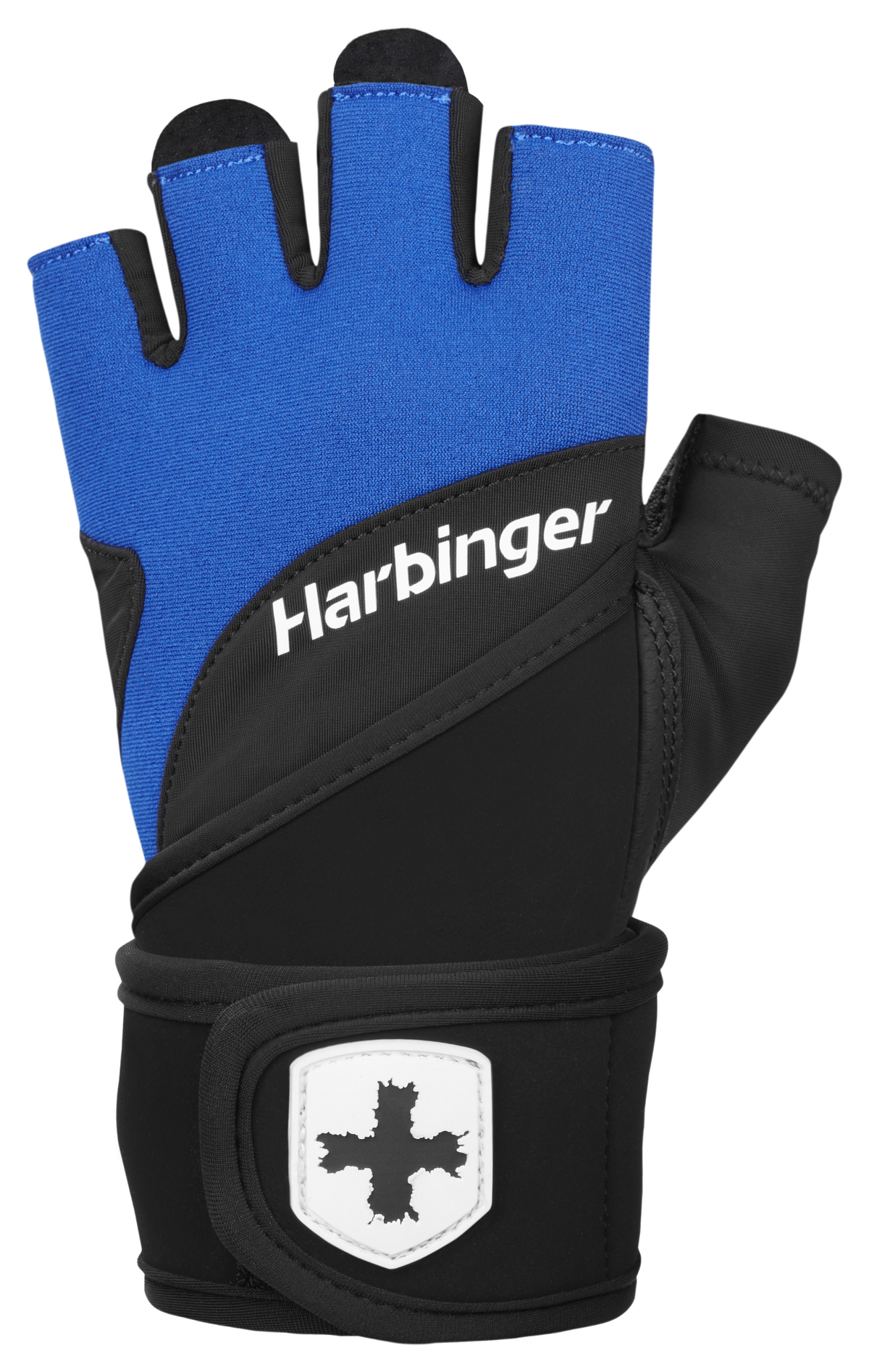 Harbinger Training Grip WW 2.0 Fitness Handschoenen - Blauw - Vooraanzicht