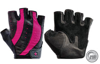 Harbinger Women's Pro Wash & Dry  Fitness Handschoenen - Zwart/Roze - Hoofdafbeelding
