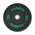 HMS Bumper Plate - Olympische Halterschijf - 10 kg - Groen - Hoofdafbeelding