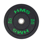 HMS Bumper Plate - Olympische Halterschijf - 10 kg - Groen - Hoofdafbeelding