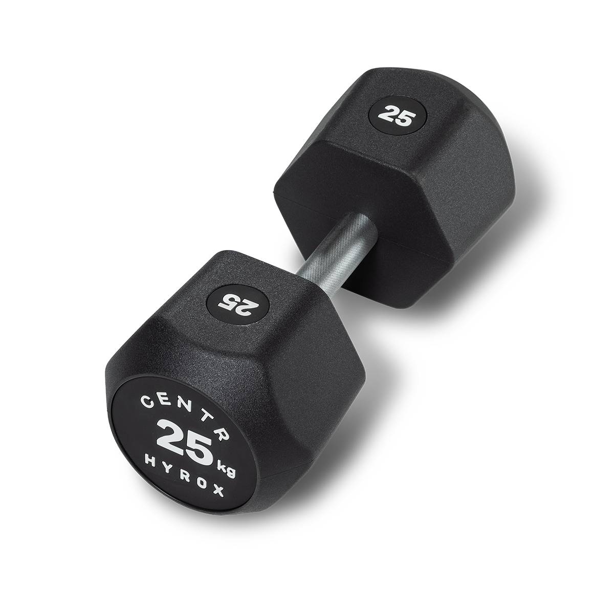 Centr x Hyrox Urethane Hexagon Dumbbell - 25 kg - Hoofdafbeelding
