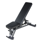 Lifemaxx Crossmaxx Adjustable Bench V2 - Verstelbare Trainingsbank - Zwart - Hoofdafbeelding