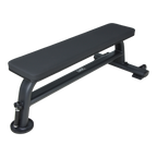 Lifemaxx Flat Bench V2 - Trainingsbank - Zwart - Hoofdafbeelding
