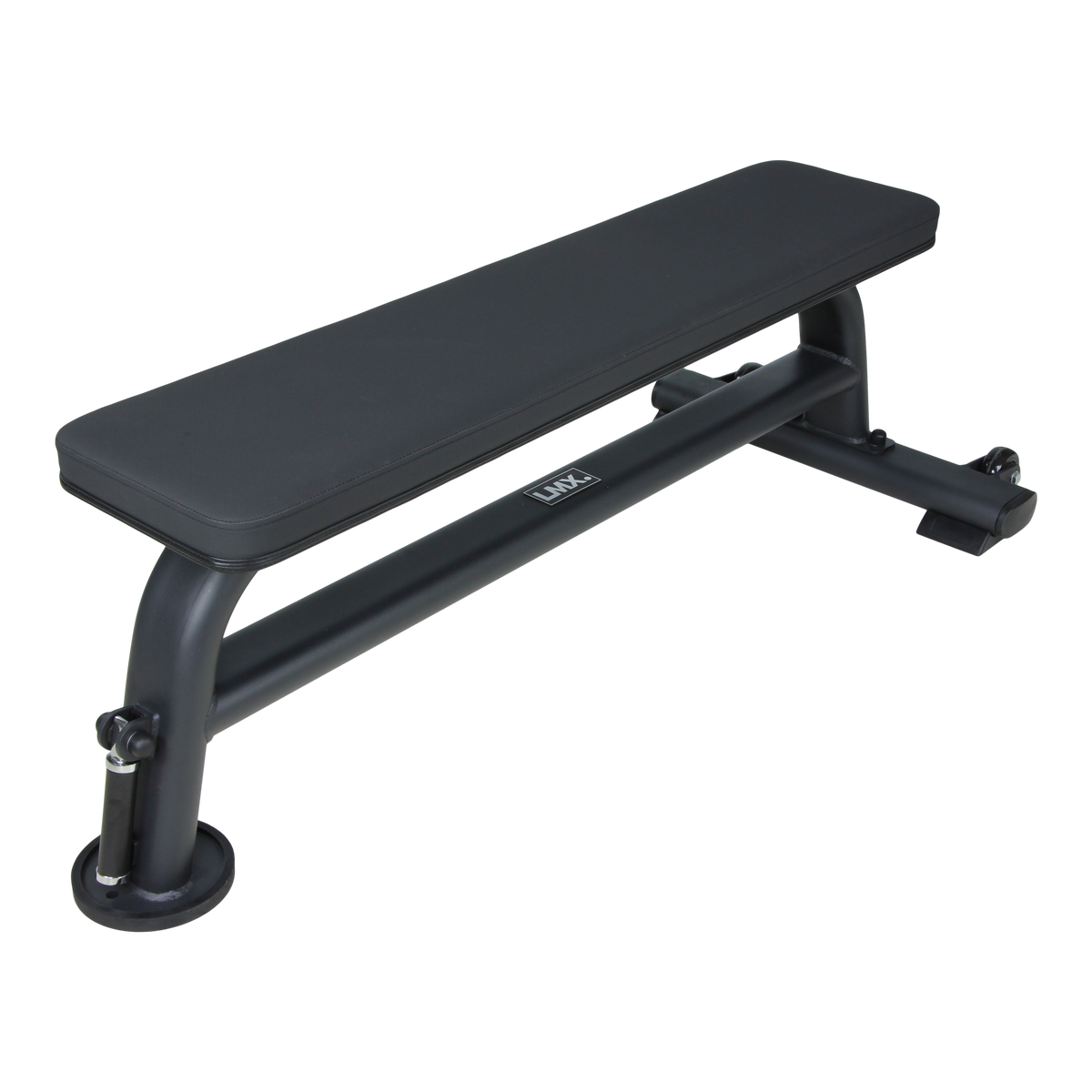 Lifemaxx Flat Bench V2 - Trainingsbank - Zwart - Hoofdafbeelding