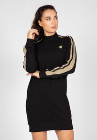 Gorilla Wear Isabella Sweatshirt Jurk - Zwart - Hoofdafbeelding
