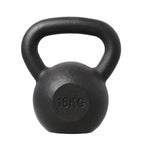 HMS Kettlebell - Gietijzer - 16 kg - Zwart - Hoofdafbeelding