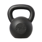 HMS Kettlebell - Gietijzer - 20 kg - Zwart - Hoofdafbeelding