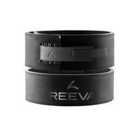 Reeva Lifting Belt van Zwart Leer - Verstelbare RVS Gesp - Hoofdafbeelding