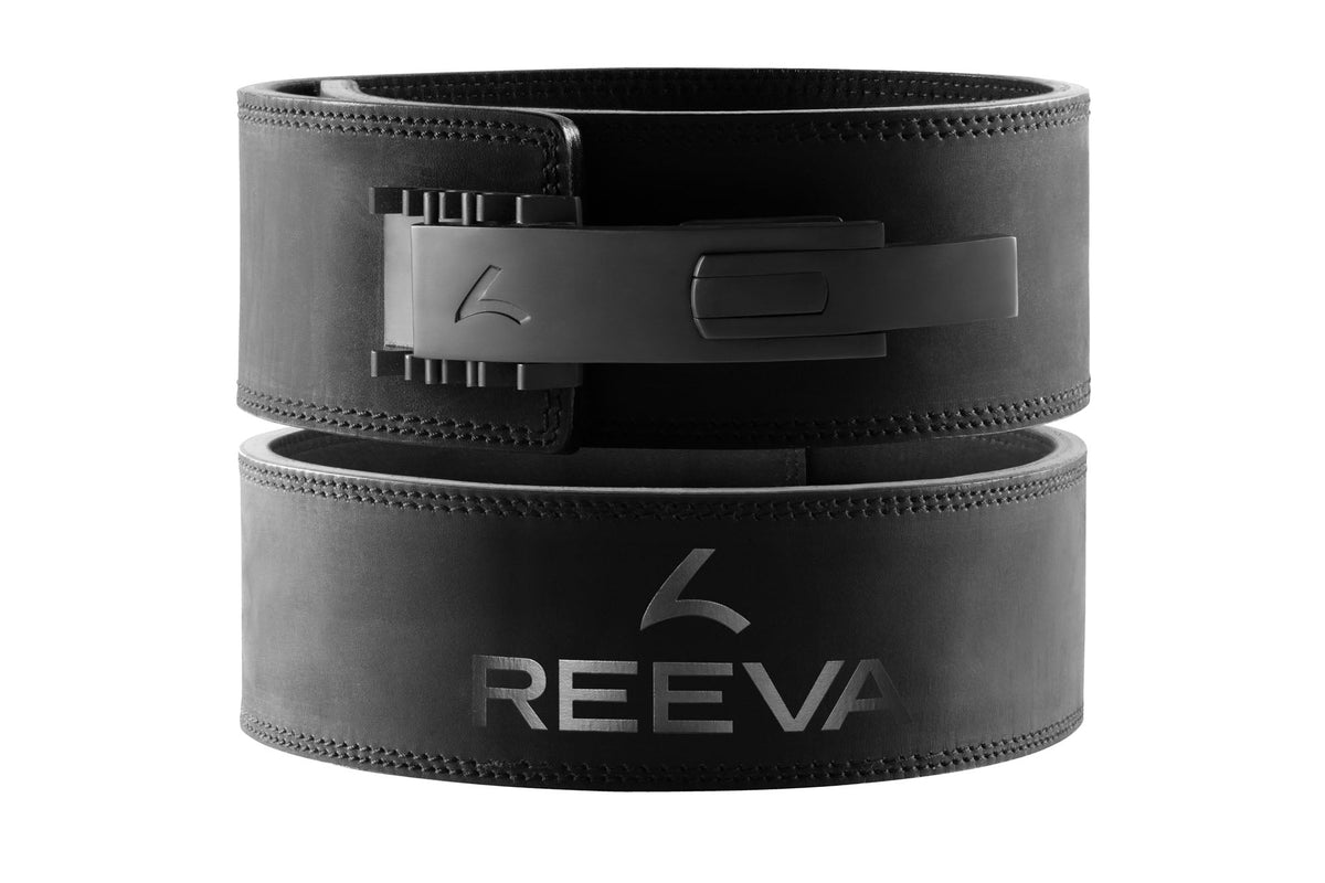 Reeva Lifting Belt van Nubik Leer - Verstelbare RVS Gesp - 13 mm - Hoofdafbeelding