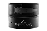 Reeva Lifting Belt van Carbon Leer - Verstelbare RVS Gesp - 13 mm - Hoofdafbeelding