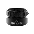 Reeva Lifting Belt van Microfiber Leer - Halterriem - 6 mm - Zwart - Hoofdafbeelding
