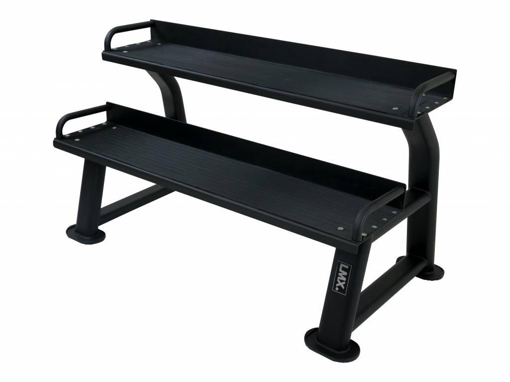 Lifemaxx LMX Kettlebell Rack - Opbergrek - Zwart - Hoofdafbeelding