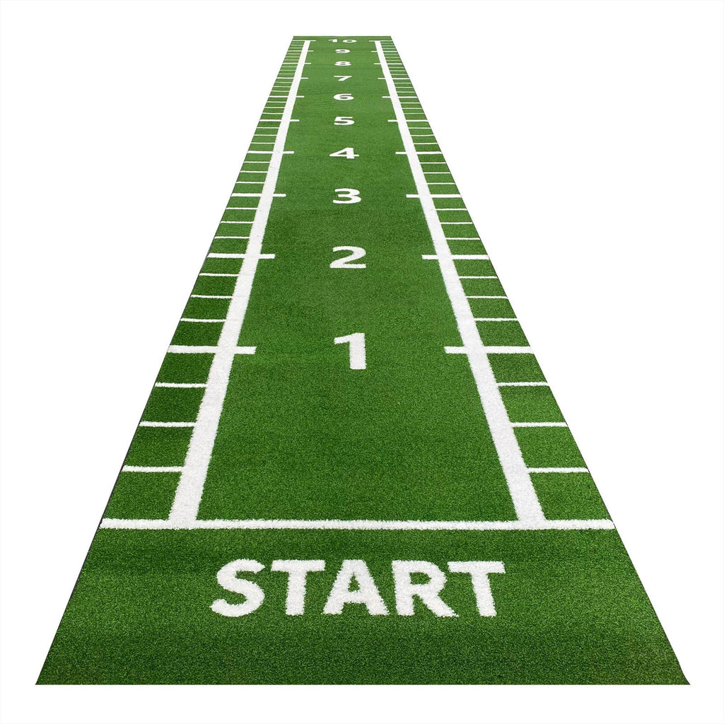 Lifemaxx Sprinttrack - Kunstgras - 1,5 x 11 m - Groen - Hoofdafbeelding