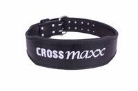 Lifemaxx Crossmaxx Weight Lifting Belt Premium - Leer - Hoofdafbeelding