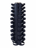 Lifemaxx Dumbbell Toren met Volledige Ronde Dumbbell Set - 1 t/m 10 kg - Productafbeelding