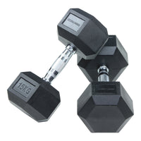 Lifemaxx Crossmaxx Hexa Dumbbell Set - 2 x 35 kg - Productafbeelding