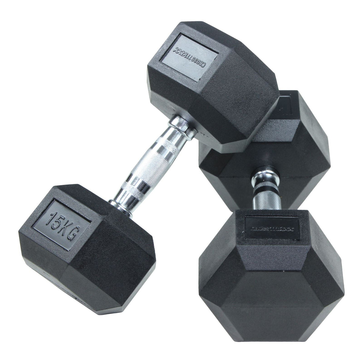 Lifemaxx Crossmaxx Hexa Dumbbell Set - 2 x 5 kg - Productafbeelding